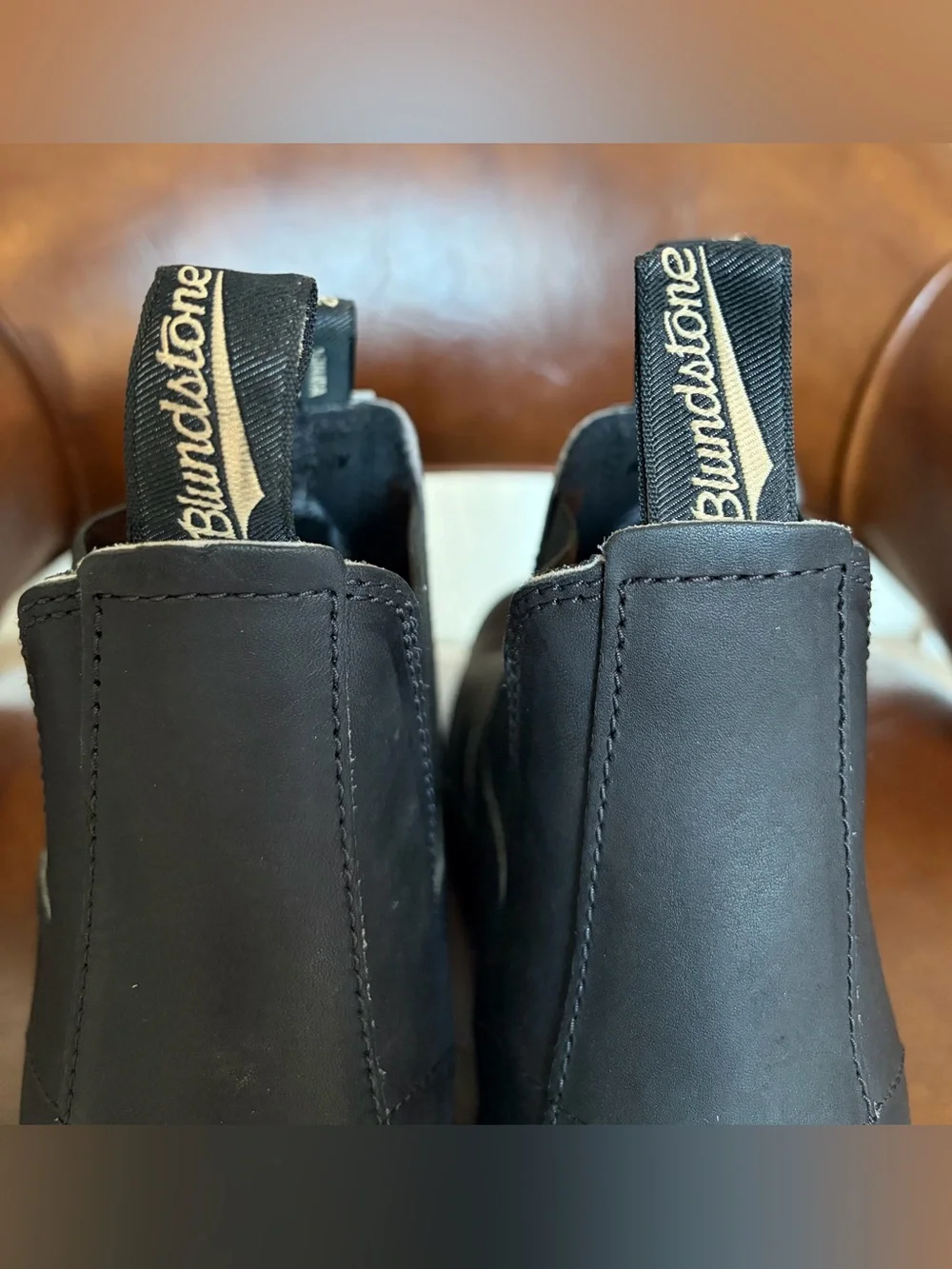 Blundstone premium Black oil-tanned leather work boots Men’s size 13 Casual